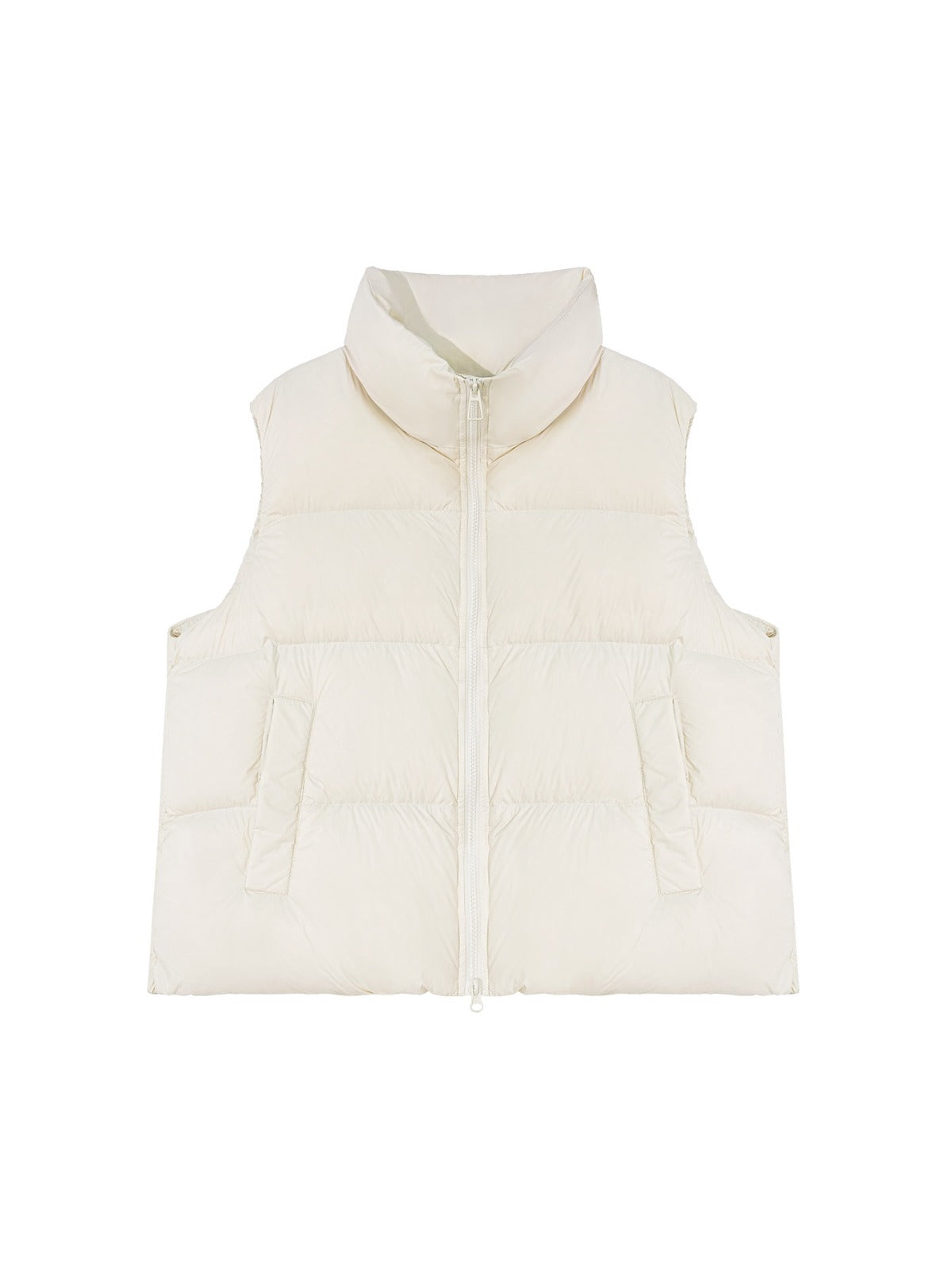 Stand Collar Quilted Down Vest