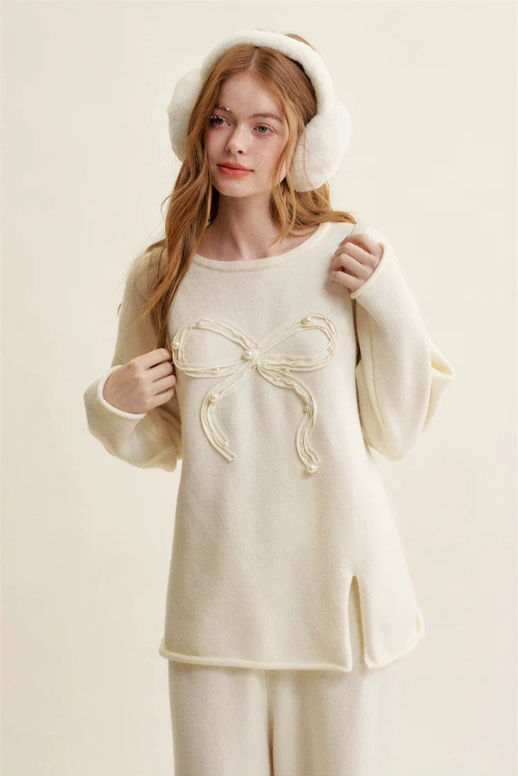Ribbon Knit Lounge Set