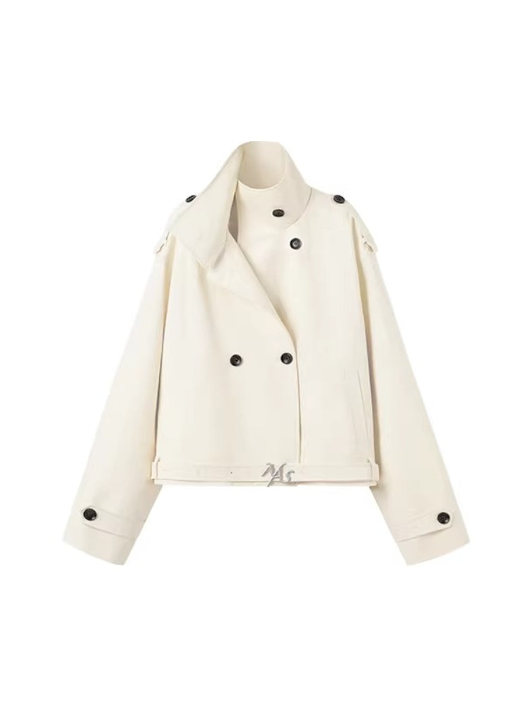 Lyocell Cotton Short Jacket