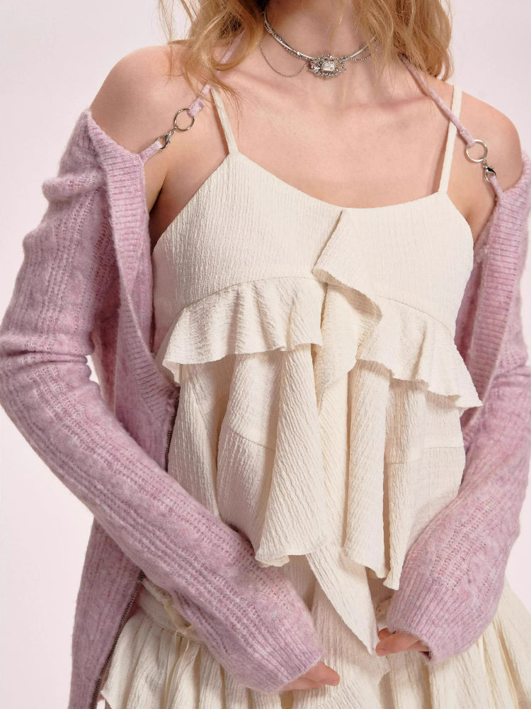Halter Knit Cardigan