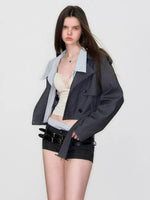 Detachable Faux Layered Blazer