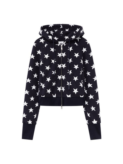 Star Print Hoodie Set