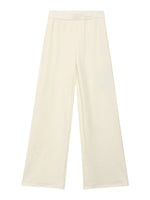High Waist Fleece-Lined Straight-Leg Pants