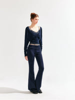 Low Waist Flared Yoga Pants