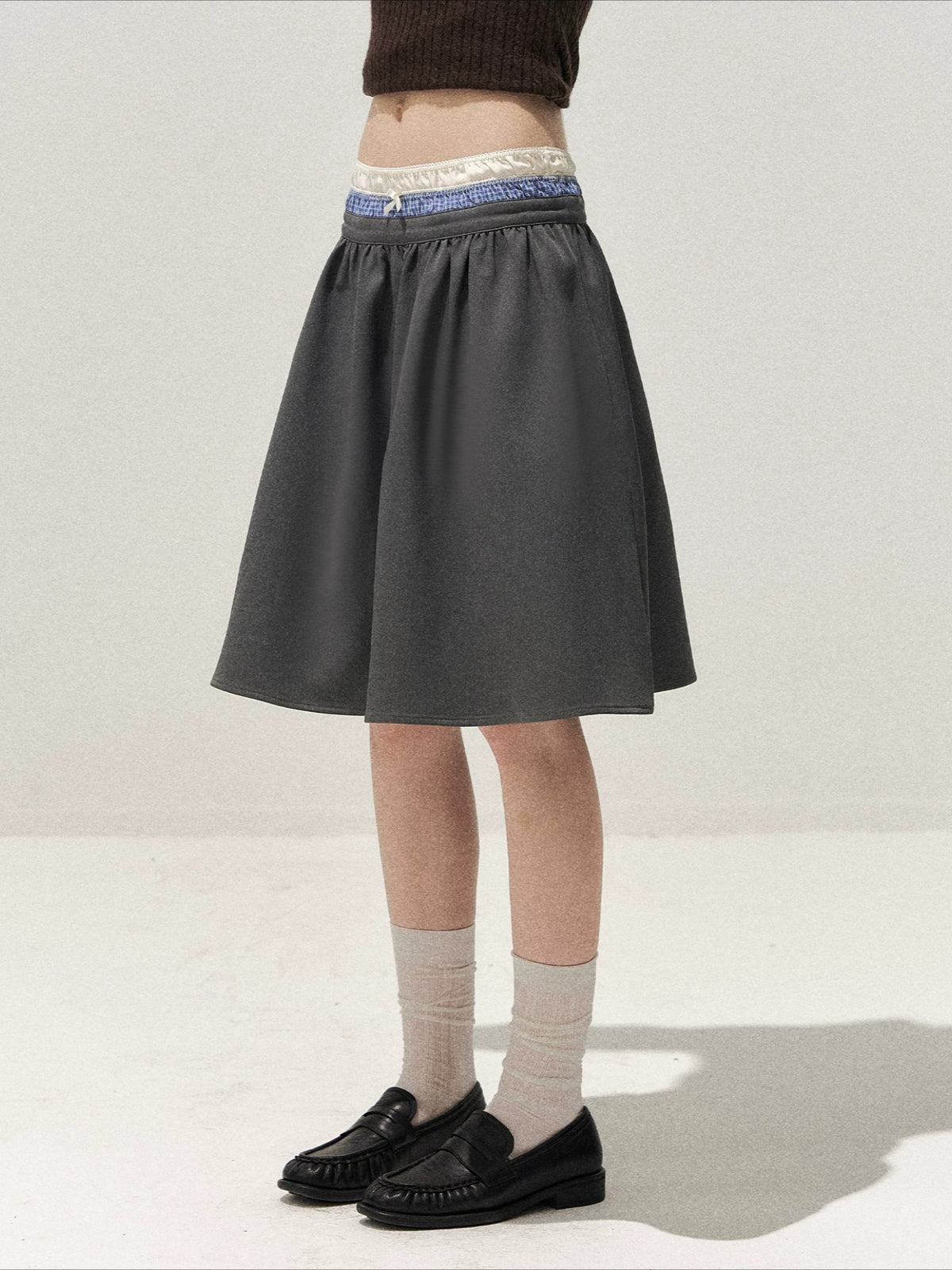 Ballet Pleated A Line Skirt
