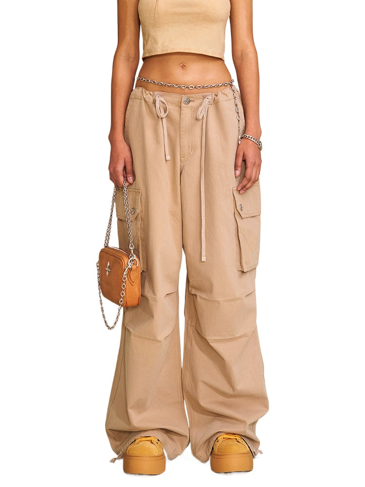 Compass Retro Para Pants Sand