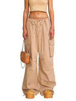 Compass Retro Para Pants Sand