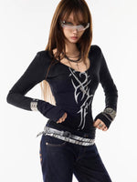 Retro Slim Fit Top