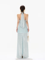 Lily Mist Satin Dress