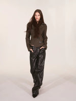 Asymmetric Buckle Tailored Blazer