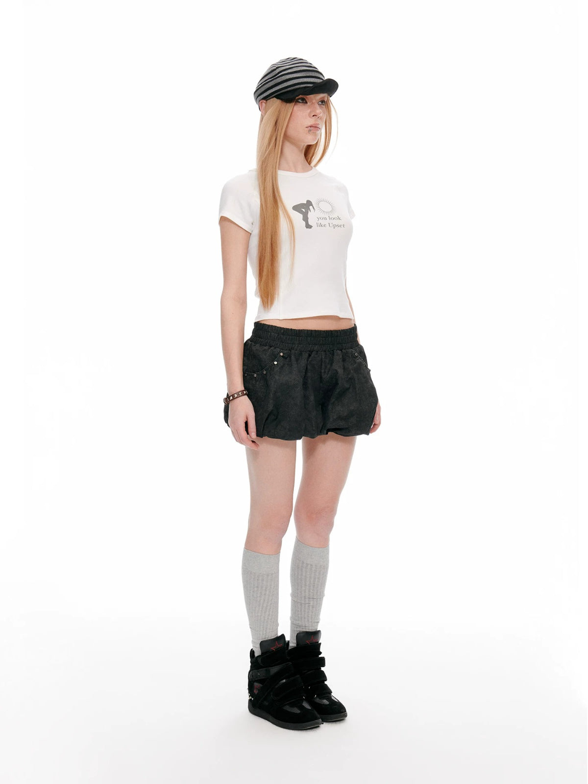 Sweet Cool Rivet Balloon Shorts