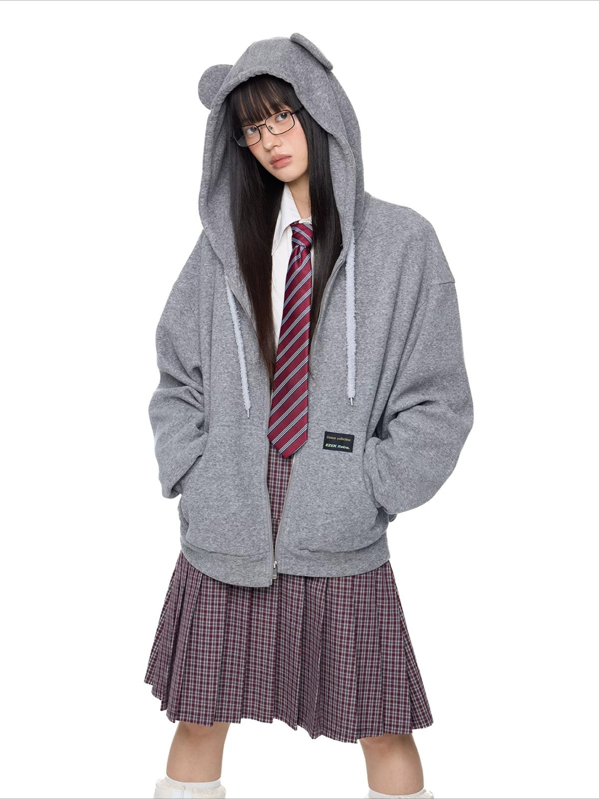 Bear Ear Hoodie Jacket