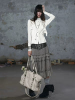 Napoleon Lace Ruffle Waist Shirt
