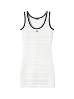 Phantom Contrast Knit Dress