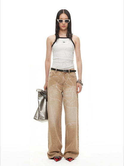 Beverly Wide Denim Pants