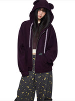 Bear Ear Hoodie Jacket
