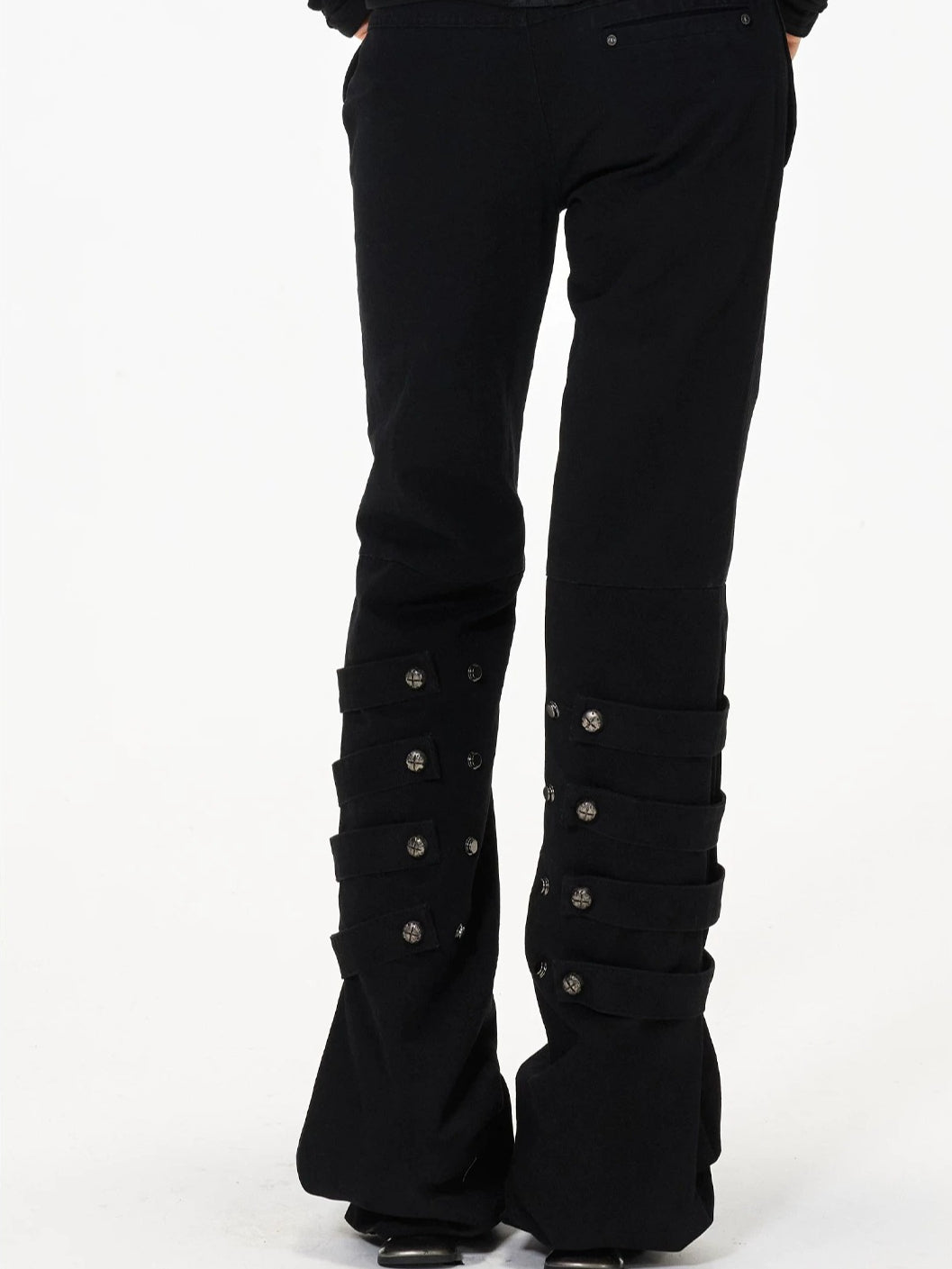 Strap Flare Pants