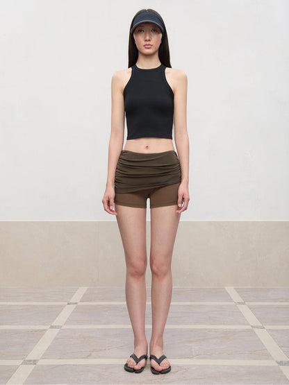 High Elastic Sleeveless I-Back Vest