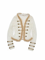 Napoleon Lace Cardigan & Shorts Set