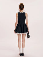 Rhinestone Bow Dress