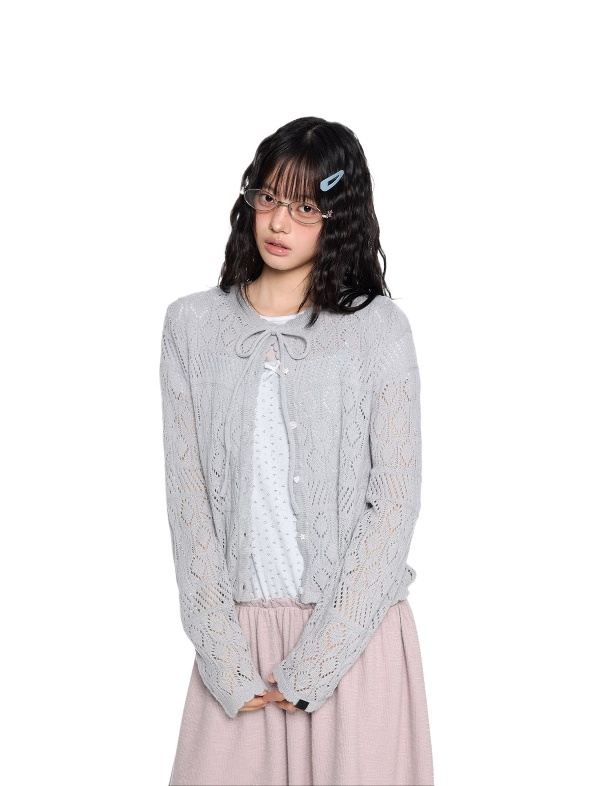 Boho Sheer Knit Cardigan