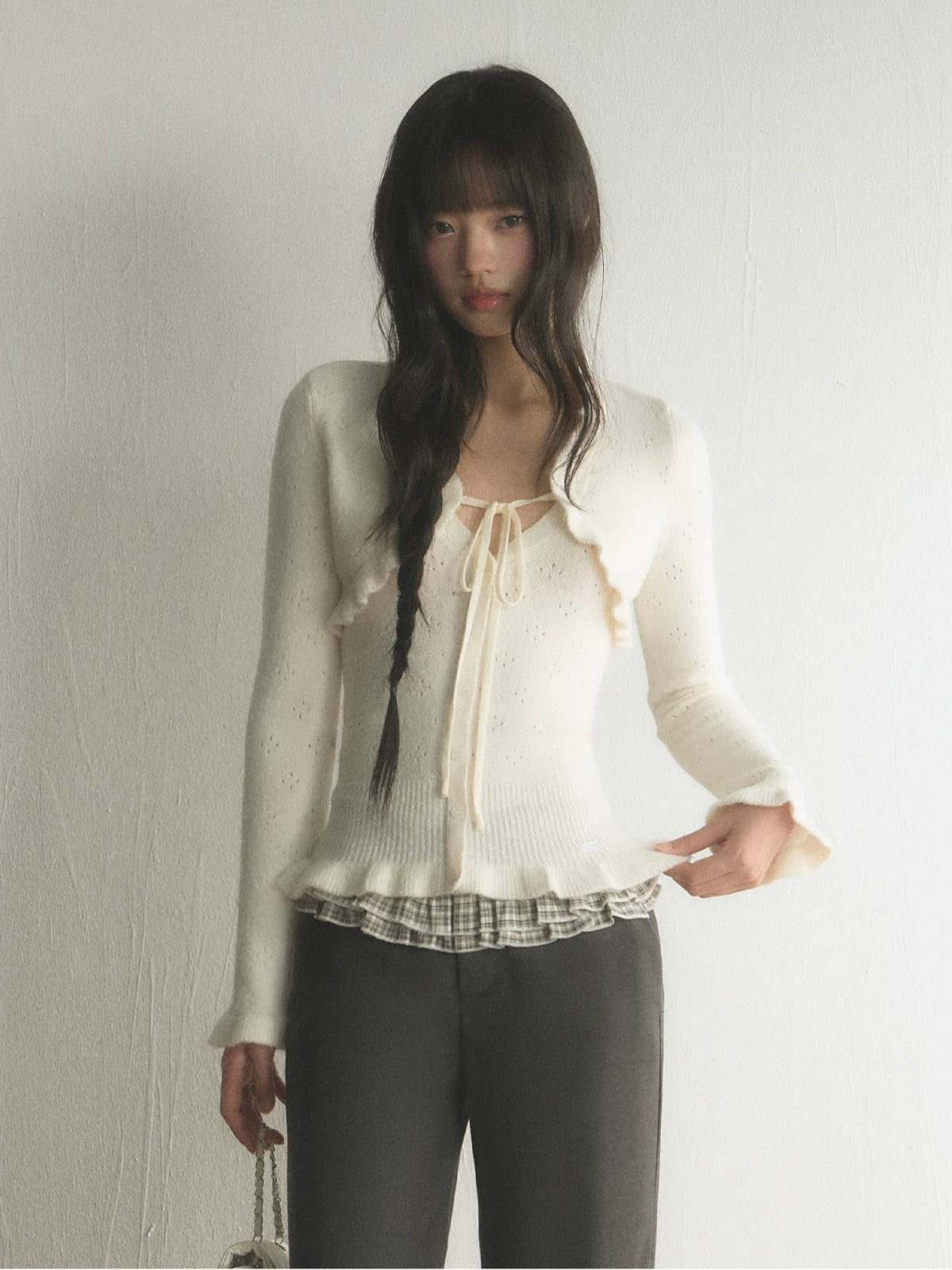 Lace Knit Layer Set