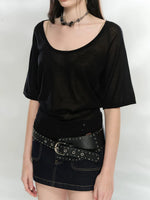 Lyocell U-Neck Top
