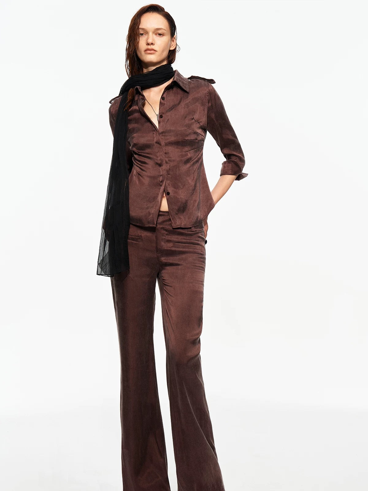 Lyocell Shirt Set