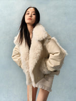 Will Faux Leather Shearling Jacket