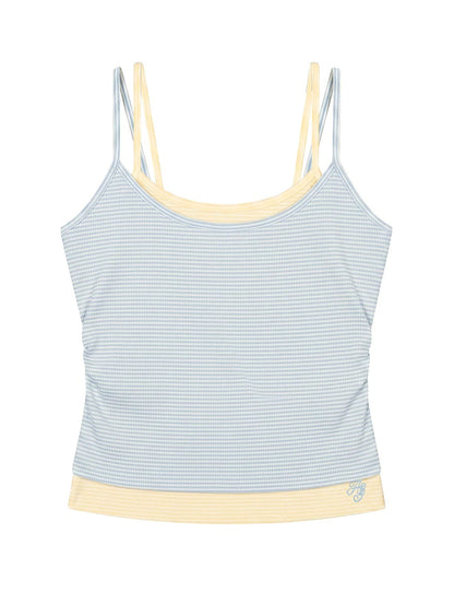 Striped Knit Twinset