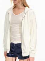 Acetate Low Waist Drawstring Shorts