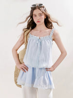 Ruffled Camisole Dress