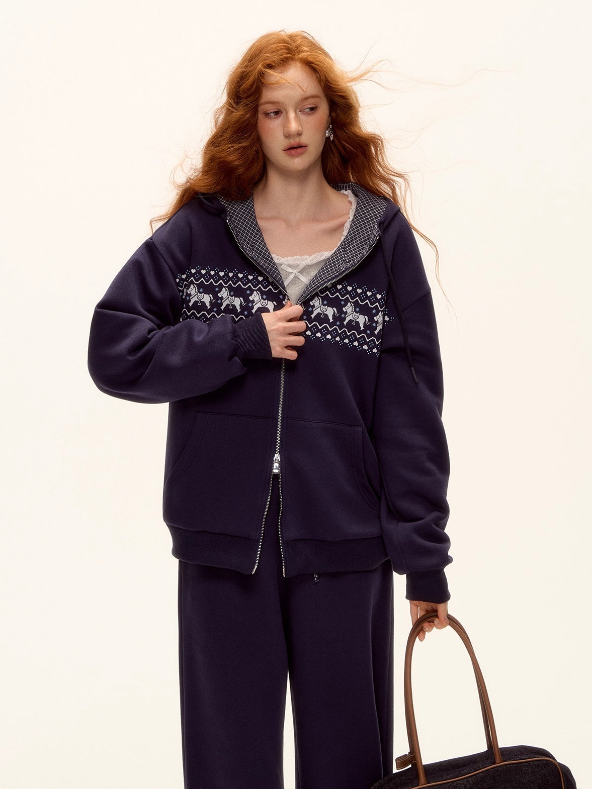 Fair Isle Hoodie Set