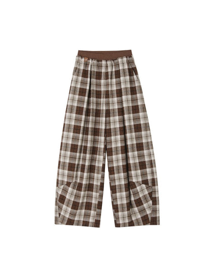 Double Waist Curved Pants