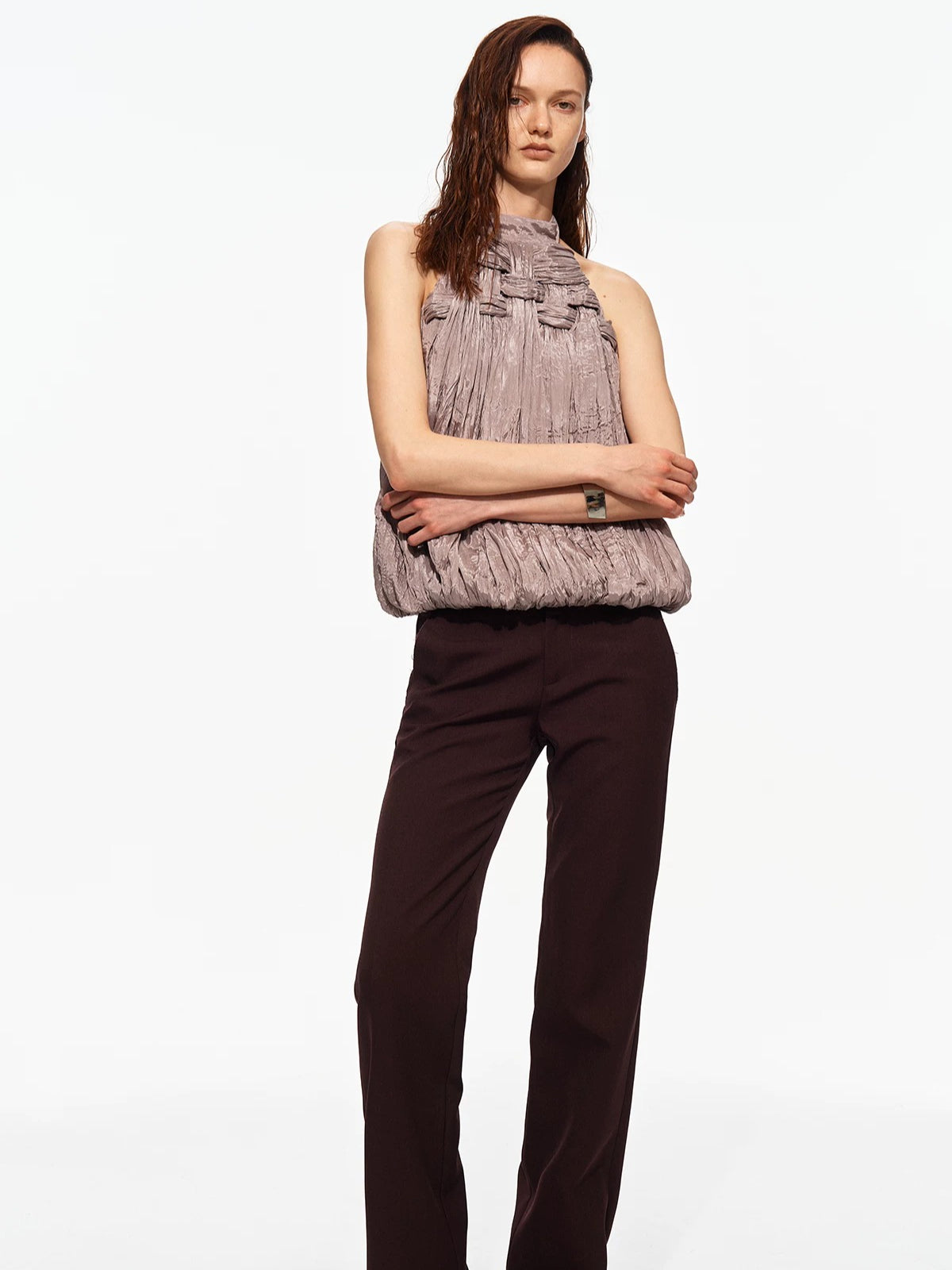 Knitted Halter Vest