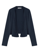 Contrast Wool Blend Three-Piece Set