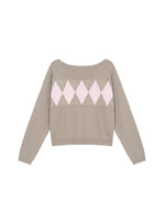 Off Shoulder Knit Two Piece Set
