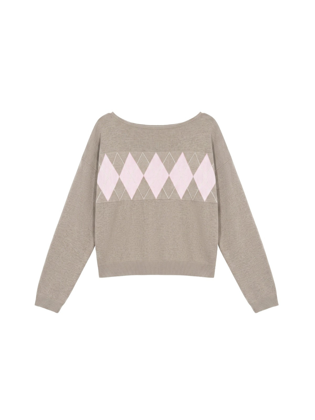Off Shoulder Knit Two Piece Set
