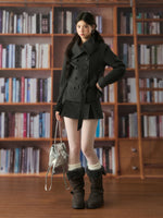 Double Breasted Wool Coat