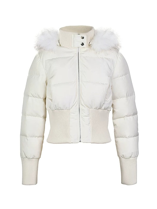 Vintage Fur Collar Puffer