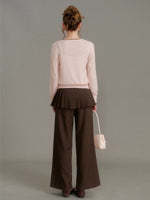 Pleated Wide Leg Pants