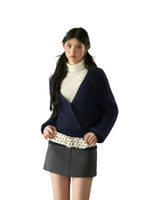 Layered V-Neck Knit Set