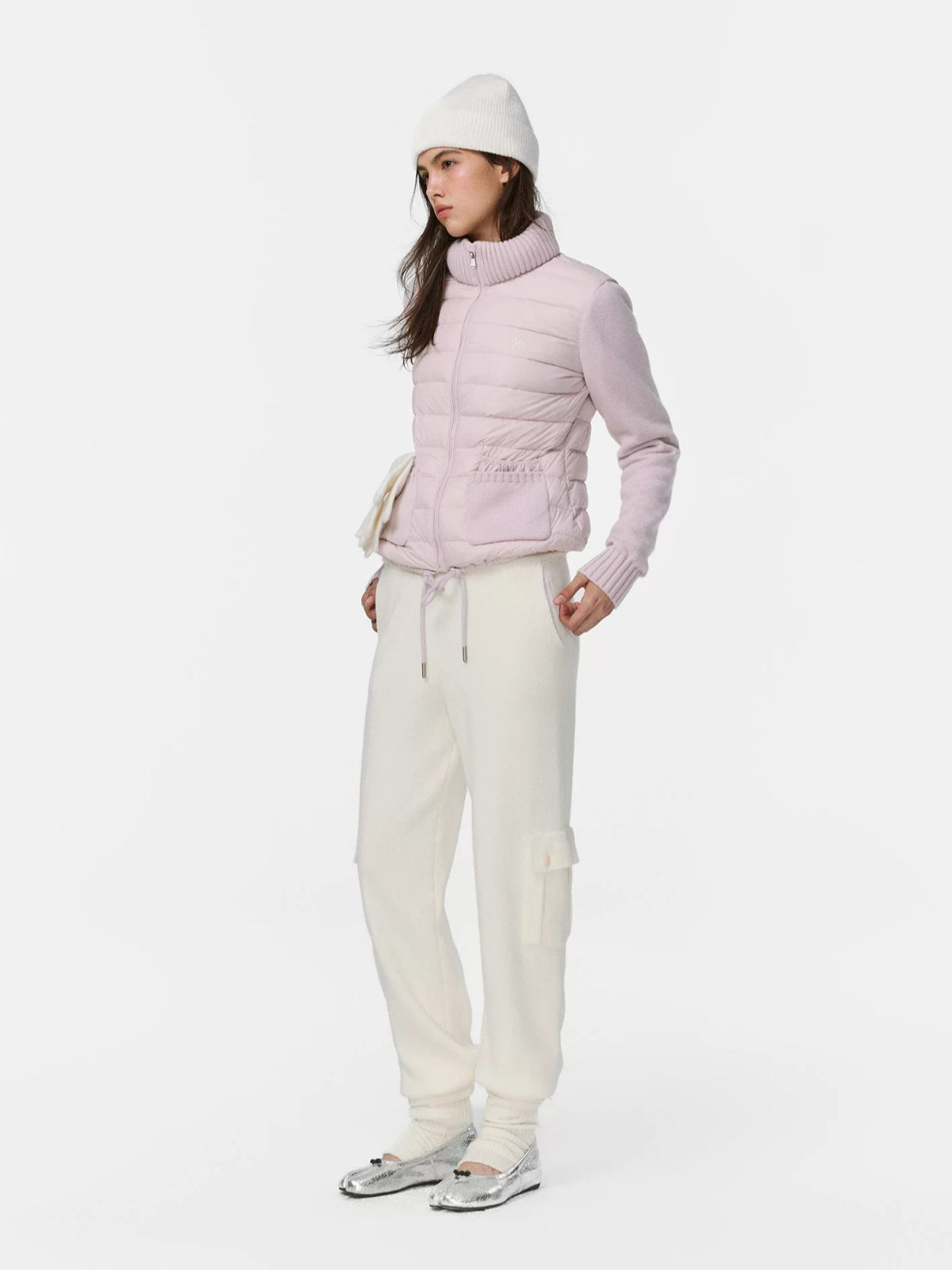 Snow Pocket Wool Jogger Pants