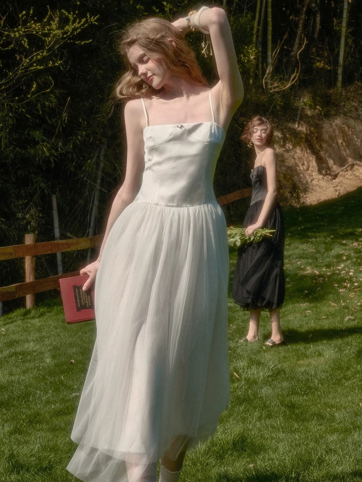 Tulle Midi Dress