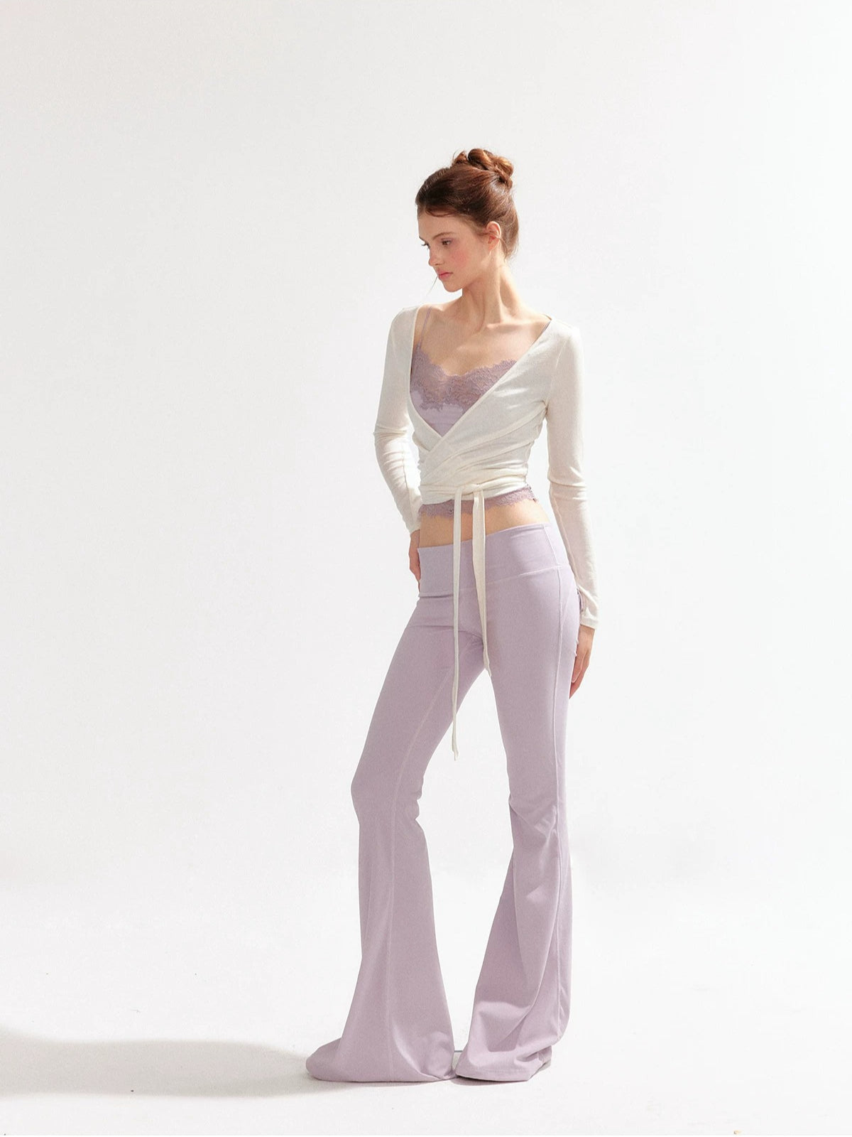 Low Waist Flared Yoga Pants