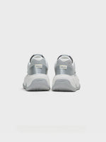 Silver Wave Sneakers