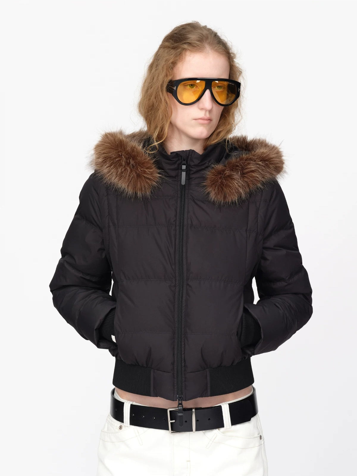 Detachable Sleeve Down Puffer Jacket
