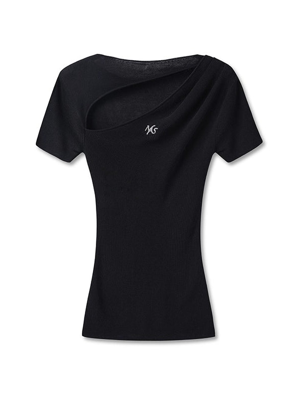 Crescent Knit Blouse