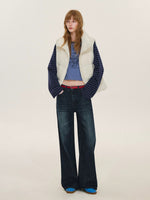 Stand Collar Quilted Down Vest