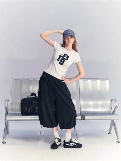 Patch Letter Tee